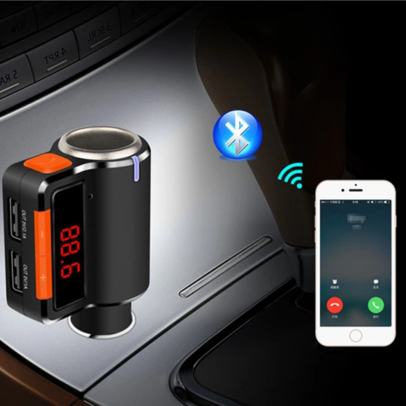 مشغل mp3+بلوتوث+2مخرج usb+fm image