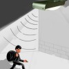 كشاف يعمل على الطاقة الشمسية-للحماية من السرقة للاستراحات والمزارع image