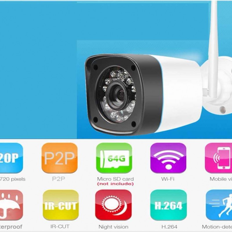 كاميرا مراقبة ip خارجية لاسلكية Techege - كاميرات مراقبة كاميرات مراقبة حديثة image