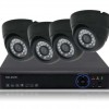 مجموعة 4 كاميرات مراقبة مع DVR image