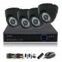 مجموعة 4 كاميرات مراقبة مع DVR